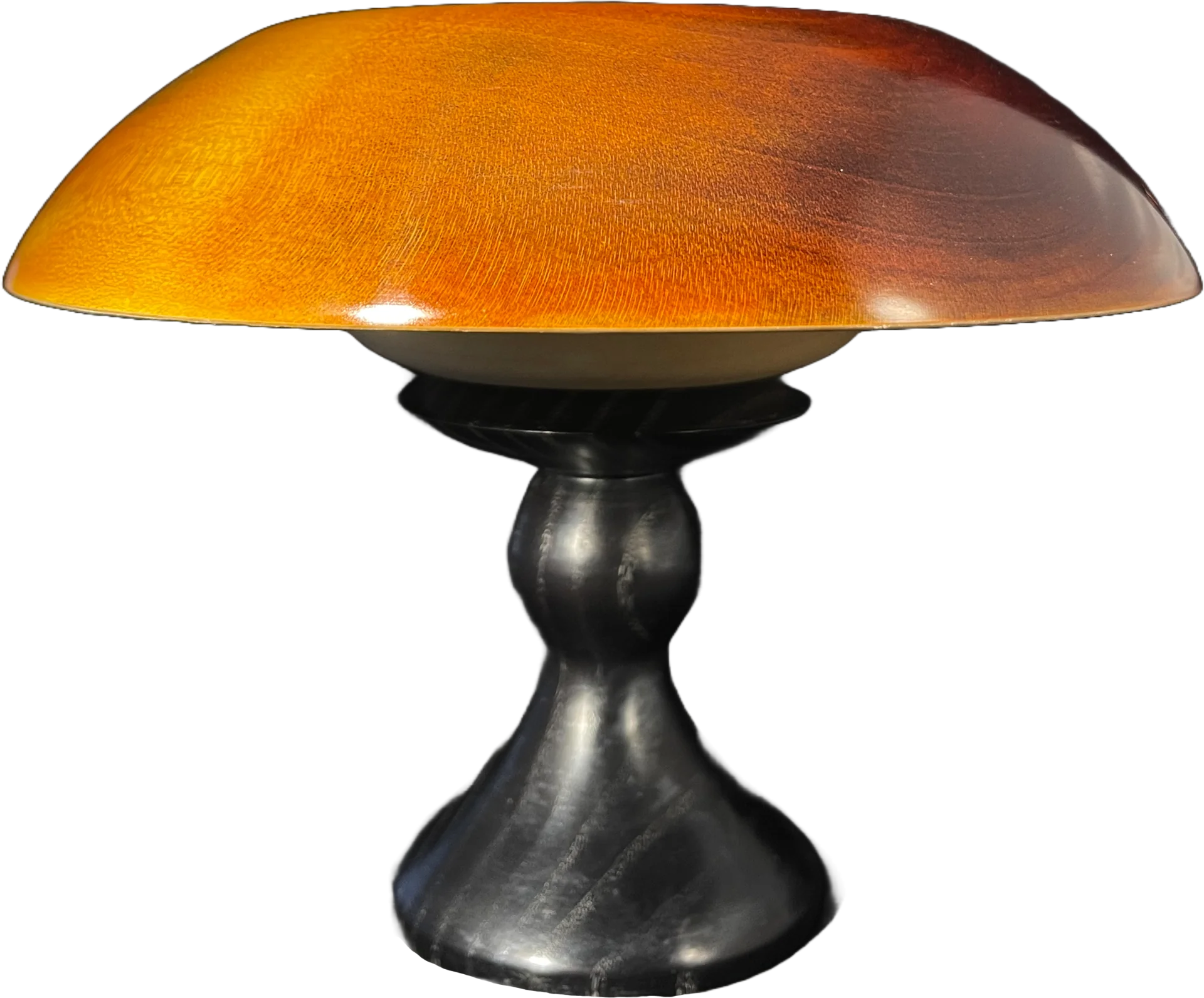 a medium sized light burr bowl