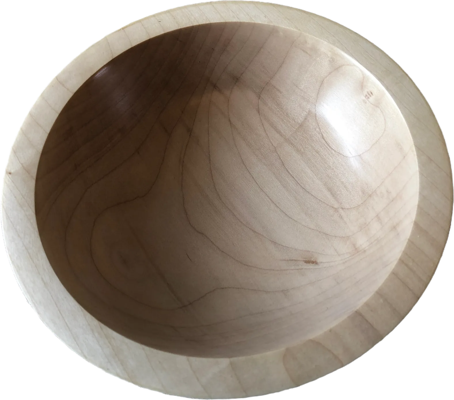 a medium sized white glossy bowl