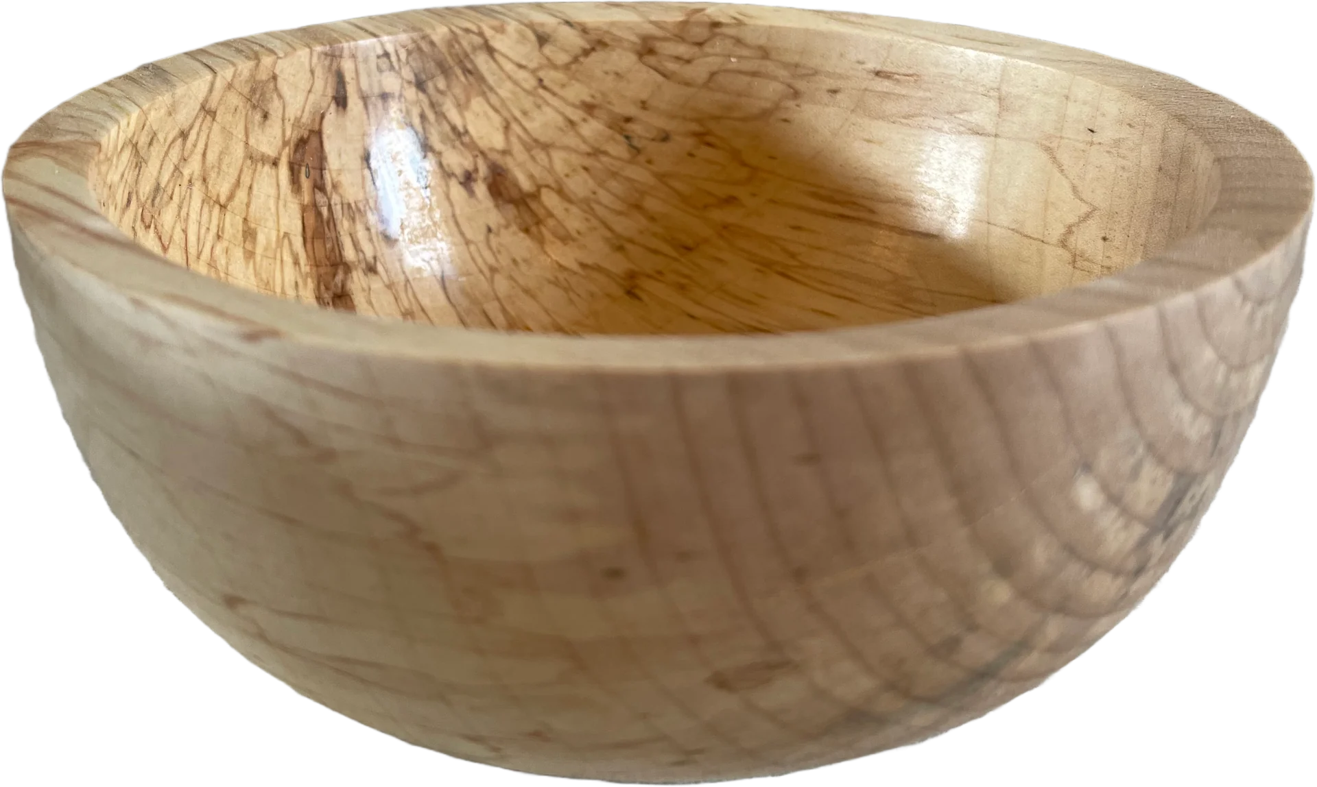 a small white glossy textured bowl